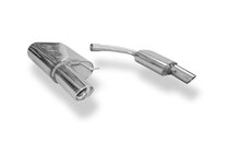 Fox Sportuitlaat Audi A4/A5 B8 Sedan/Avant/S-Line Voorwielaandrijving &amp; Quattro Achterdemper rechts/links voor 1-pijps uitlaat - 1x100 Type 17 rechts/links