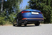 Fox Sportuitlaat Audi A5 quattro B9 Cabriolet achterdemper rechts/links voor enkelpijps uitlaatsysteem - 1x100 type 16 rechts/links