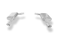 Fox Sportuitlaat Audi A6 Type 4F achterdemper rechts/links - 1x90 Type 17 rechts/links