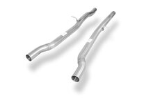 Fox Sportuitlaat Audi A6 Type 4F quattro 4.2l Voordemper vervangingspijp rechts/links &Oslash;63,5mm