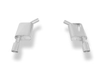 Fox Sportuitlaat Audi A6 4G - 2.0l TFSI + 2.8l FSI Achterdemper rechts/links - 1x100 Type 16 rechts/links