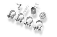 Fox Sportuitlaat Achterdemper uitlaat rechts/links voor Seat Arosa 6H/ VW Lupo 6X - 1x90 Type 13 rechts/links