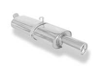 Fox Sportuitlaat Opel Astra F-CC achterdemper, 1-punts ophanging - 1x90 type 13
