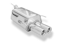 Fox Sportuitlaat Opel Astra G-CC achterdemper &Oslash;60mm - 2x80 Type 13