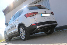 Fox Sportuitlaat Seat Ateca 5FP - 4x4 Achterdemper - 2x80 Type 16