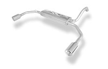 Fox Sportuitlaat Citroen C1/Toyota Aygo achterdemper, rechter/linker uitgang - 1x90 type 13 rechts/links
