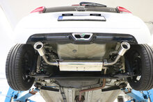 Fox Sportuitlaat Citroen C1 II Achterdemper Rechts/Links Uitlaat - 1x90 Type 13 Rechts/Links
