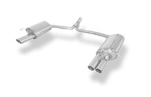 Fox Sportuitlaat Mercedes C-Klasse 4-cilinder - W204/S204 AMG-pakket achterdemper rechts/links met Y-connector - 2x70 type 16 rechts/links