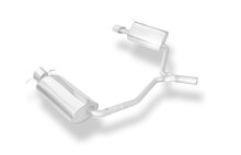 Fox Sportuitlaat Mercedes C-Klasse 4-cilinder - W204/S204 achterdemper rechts/links met Y-connector - 115x85 type 38 rechts/links