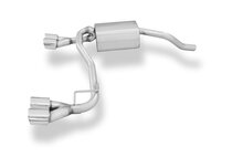 Fox Sportuitlaat Renault Clio IV GT achterdemper, rechter/linker uitlaat - 2x76 Type 16 rechts/links