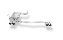 Fox Sportuitlaat Mercedes CLK Type 208 achterdemper, rechter/linker uitgang - 2x76 Type 12 rechts/links