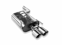 Fox Sportuitlaat Mercedes CLK Type 208 achterdemper - 2x80 Type 25