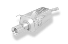 Fox Sportuitlaat Opel Corsa C achterdemper - 1x90 type 13