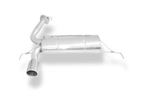 Fox Sportuitlaat Opel Corsa D GSI achterdemper, dwarsgeplaatst, enkele uitlaat - 1x100 Type 16