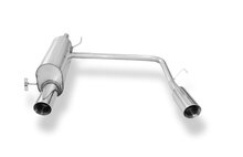 Fox Sportuitlaat Opel Corsa E achterdemper, rechter/linker uitlaat - 1x90 type 25 rechts/links