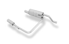 Fox Sportuitlaat Opel Corsa E achterdemper, rechter/linker uitlaat - 1x90 type 25 rechts/links