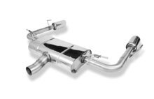 Fox Sportuitlaat Achterdemper voor Ford Focus IV Turnpike/Estate ST-look, rechter/linker uitlaat - 1x100 Type 25 rechts/links voor originele ST-bumper