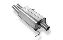 Fox Sportuitlaat Achterdemper Ford Galaxy WGR/ VW Sharan 7M - 2x80 Type 24