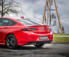 Fox Sportuitlaat Opel Insignia B - Grand Sport 4x4 Achterdemper rechts/links met luchtkanaal en voordemper - 1x90 Type 25 rechts/links