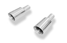 Fox Sportuitlaat Set uitlaatpijpen voor Renault Laguna III Coup&eacute;, geschikt voor de originele achterdemper - 1x90 type 25 rechts/links