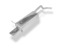 Fox Sportuitlaat Achterdemper Seat Leon Type 1M - 135x80 Type 53