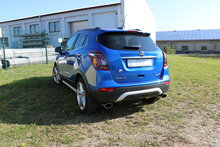 Fox Sportuitlaat Opel Mokka 4x4 &amp; 4x2 Achterdemper Rechts/Links - 140x90 Type 32 Rechts/Links