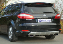 Fox Sportuitlaat Ford Mondeo IV Turnier (stationwagen) - Sportieve achterdemper rechts/links - 145x65 Type 59 rechts/links
