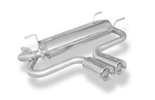 Fox Sportuitlaat Mazda MX5 Type NB achterdemper, centrale uitlaat - 2x80 Type 13 midden