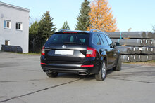 Fox Sportuitlaat Skoda Octavia 5E 4x4 achterdemper rechts/links - 220x80 type 49 rechts/links