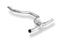 Fox Sportuitlaat Vervangingspijp middendemper voor VW Passat 3C 4-Motion - 3.2l + 3.6l inclusief Y-adapter