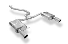 Fox Sportuitlaat VW Passat 3C 4-Motion achterdemper rechts/links en middendemper vervangingspijp - 1x100 Type 16 rechts/links