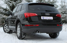 Fox Sportuitlaat Audi Q5 - 8R quattro achterdemper - 2x90 Type 16