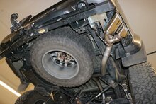 Fox Sportuitlaat Ford Raptor - Dubbele cabine, uitlaatpijp aan de rechterkant van het voertuig achter het achterwiel - 2x115x85 Type 38
