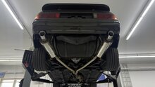 Fox Sportuitlaat Mazda RX7 - FC Achterdemper rechts/links - 1x100 Type 25 rechts/links
