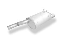 Fox Sportuitlaat Mercedes SL Type R129 Achterdemper &Oslash;70mm - 2x115x85 Type 44 - Alleen voor modellen met standaard stekkerverbinding! (geen flens!)