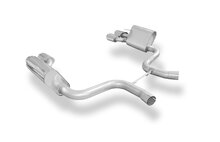 Fox Sportuitlaat Mercedes SL55/SL600 - R230 Achterdemper rechts/links - 2x115x85 Type 32 rechts/links