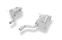 Fox Sportuitlaat Mercedes SLK Type 172 - AMG Line Achterdemper rechts/links - 2x76 Type 16 rechts/links