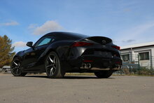 Fox Sportuitlaat Toyota Supra JTSC achterdemper, dwarsuitlaat rechts/links met uitlaatklep - 2x100 type 25 rechts/links