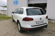 Fox Sportuitlaat VW Touareg Type 7P uitlaatpijpenset voor clipmontage op de originele achterdemper - 1x114 Type 25 Rechts/Links