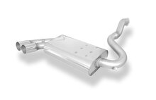 Fox Sportuitlaat Audi Urquattro achterdemper - 2x76 Type 10