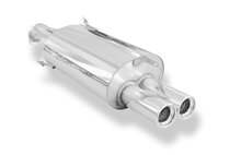 Fox Sportuitlaat Volvo V40/S40 achterdemper - 2x80 Type 13