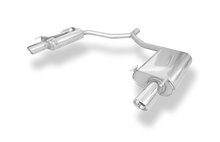 Fox Sportuitlaat Opel Vectra C GTS achterdemper rechts/links enkele uitlaat - 1x90 type 17 rechts/links