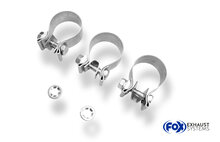 Fox Sportuitlaat VW Lupo 6X achterdemper, centrale uitlaat - 2x80 Type 14