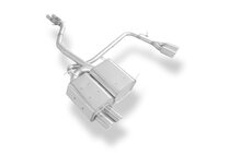 Fox Sportuitlaat FOX sportuitlaat geschikt voor BMW Z4 E85, achterdemper, rechter/linker uitlaat, inclusief Y-verbindingspijp 2x50mm - 2x76mm, type 17 rechts/links
