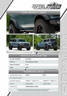 BC Racing Overlander Kit Ford Bronco OVLFD001/12.5/6/U725 2021+