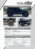 BC Racing Overlander Kit Jeep WRANGLER JL OVLJP002/3/3.5 2018+