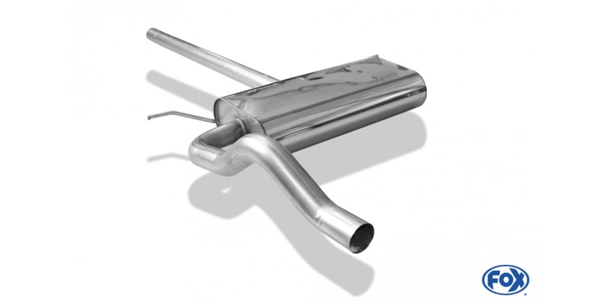 Fox uitlaat VW Passat 3B/ 3BG voordemper