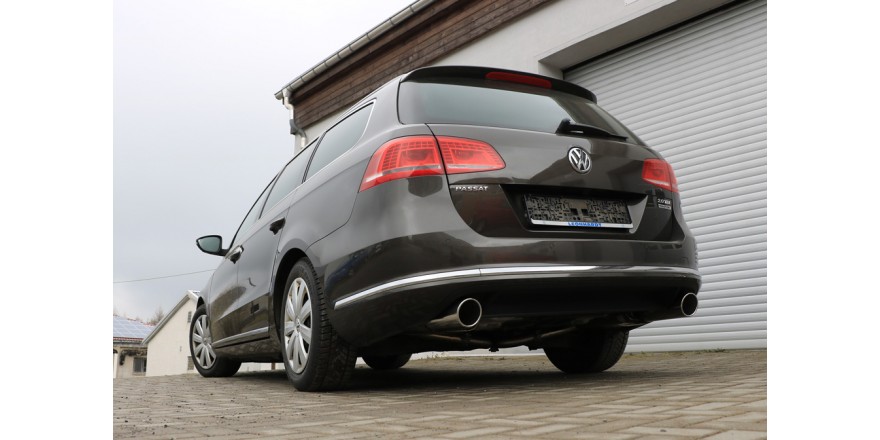 Fox uitlaat VW Passat 365 - 4-Motion einddemper rechts/links - 1x100 Typ 16 rechts/links
