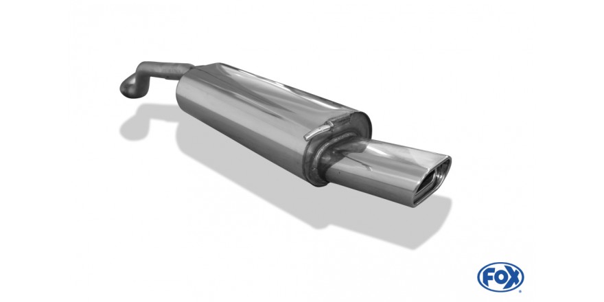 Fox uitlaat VW Golf 4 einddemper - 135x80 Typ 53
