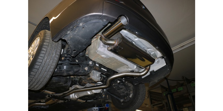 BMW F30/31 - 316i einddemper - 1x80  14